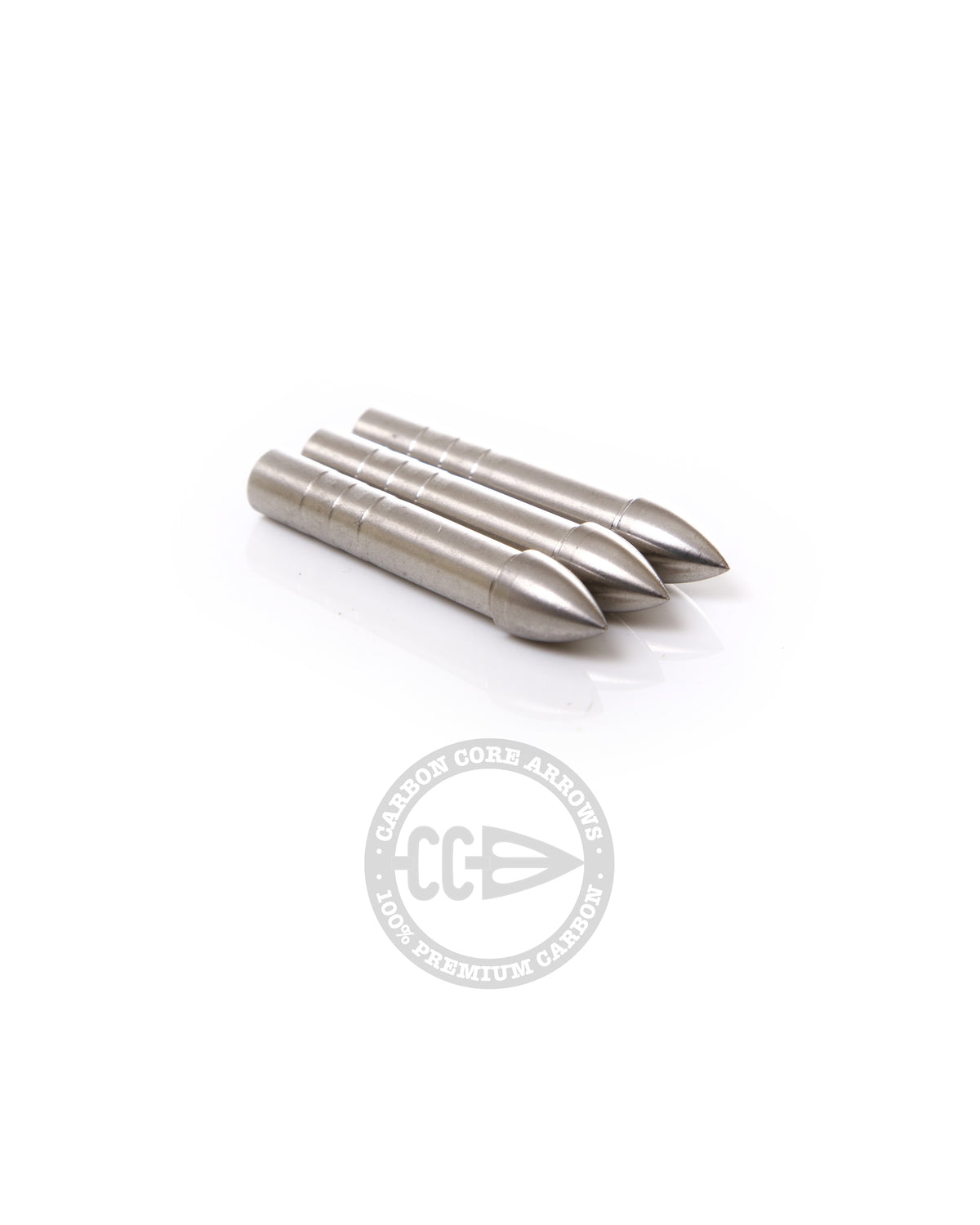 .245 100gr Glue-In Tips — Carbon Core Arrows