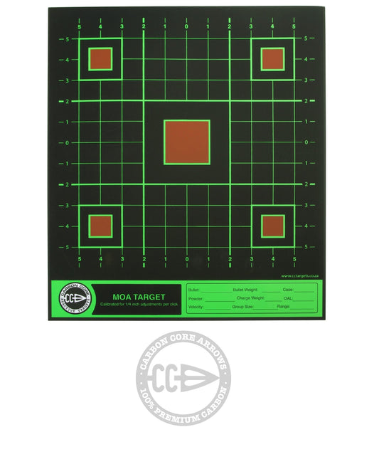 Carbon Core MOA Splatter Target 12" x 12" (10 pack) — Carbon Core Arrows