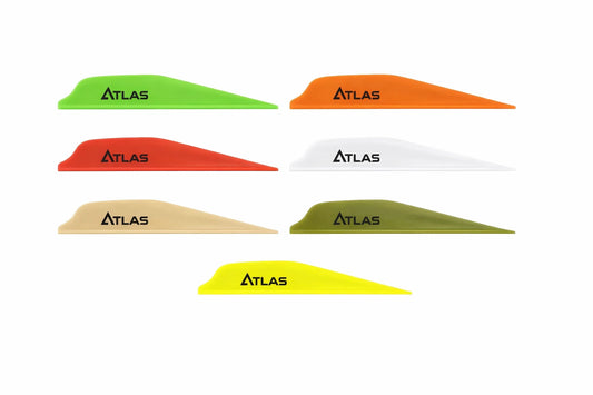 Bohning Atlas 2.8" Vanes — Carbon Core Arrows
